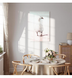 Canvas Print - Winter Duck (1 Part) Vertical