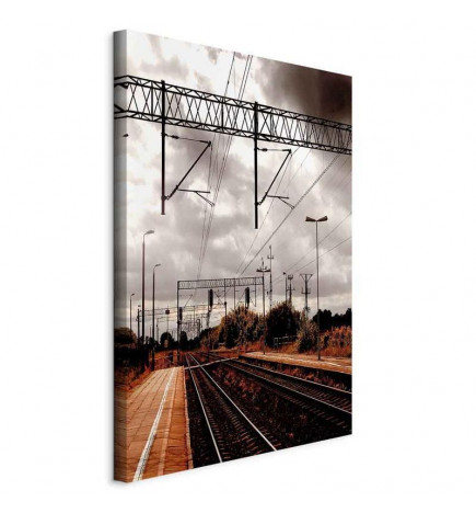 Canvas Print - Before the Trip (1 Part) Vertical