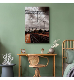 Canvas Print - Before the Trip (1 Part) Vertical