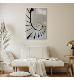 Canvas Print - Endless Stairs (1 Part) Vertical