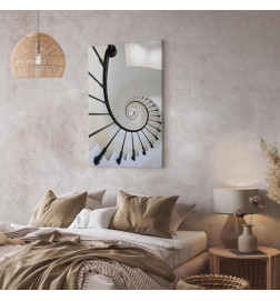 Canvas Print - Endless Stairs (1 Part) Vertical