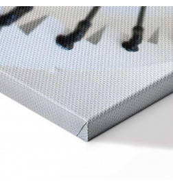 Leinwandbild - Endless Stairs (1 Part) Vertical