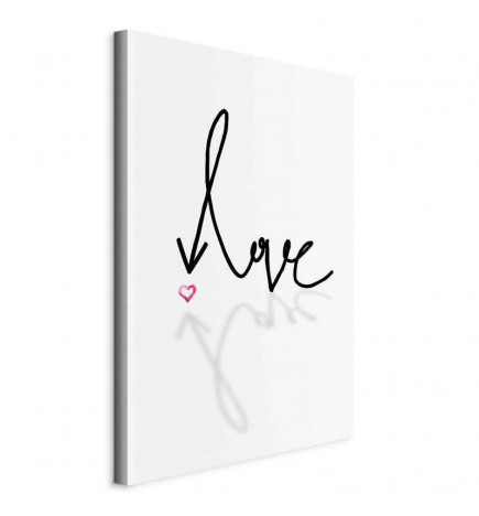 Canvas Print - This is Love (1 Part) Vertical