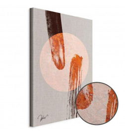 Canvas Print - Two Comets (1 Part) Vertical