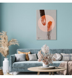 Canvas Print - Two Comets (1 Part) Vertical