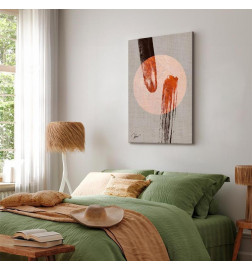 Canvas Print - Two Comets (1 Part) Vertical