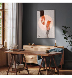 Canvas Print - Two Comets (1 Part) Vertical