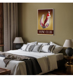 Quadro - Wine Club (1 Part) Vertical