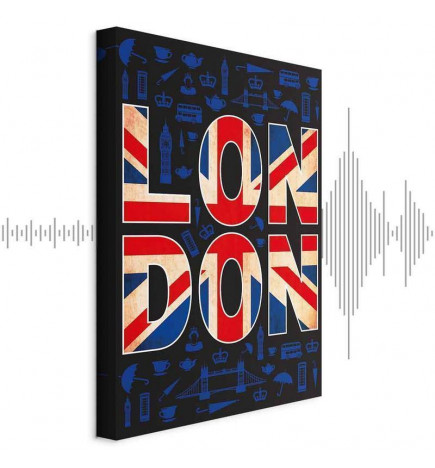 Canvas Print - City of Culture (1 Part) Vertical