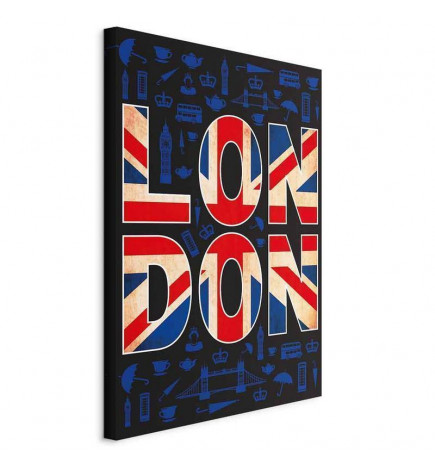 Leinwandbild - City of Culture (1 Part) Vertical