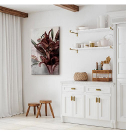 Paveikslas - Floral Form (1 Part) Vertical
