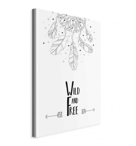 Tablou - Wild and Free (1 Part) Vertical