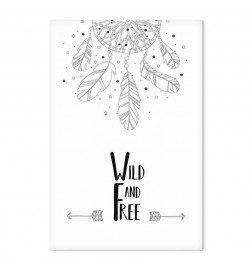 Slika - Wild and Free (1 Part) Vertical