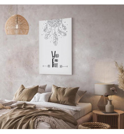 Quadro - Wild and Free (1 Part) Vertical