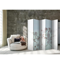 Room Divider - White Flowers II