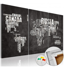 Tablero de corcho - El Mundo