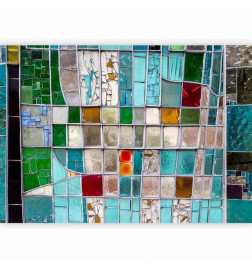 Fototapeta - Sapphire Stained Glass
