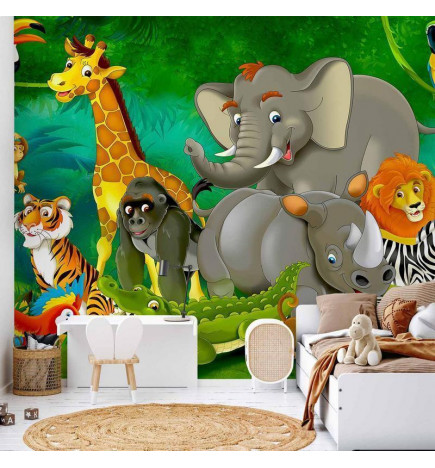 Wall Mural - Colourful Safari