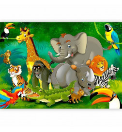 Fotomural - Colourful Safari