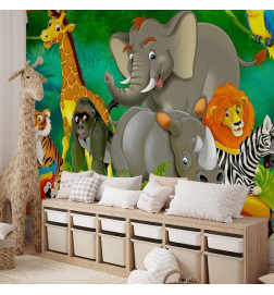 Fotomural - Colourful Safari