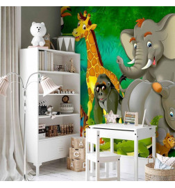 Fotobehang - Colourful Safari