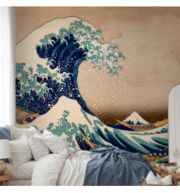 Mural de parede - Hokusai: The Great Wave off Kanagawa (Reproduction)
