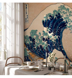 Wall Mural - Hokusai: The Great Wave off Kanagawa (Reproduction)