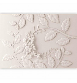 Mural de parede - Paper Flowers (Cream)
