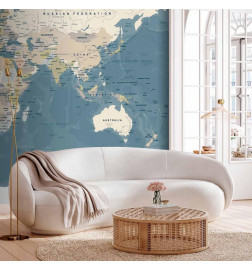 Fototapete - Vintage World Map