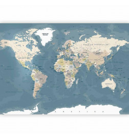 Mural de parede - Vintage World Map