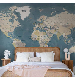 Fototapet - Vintage World Map