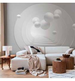 Papier peint - 3D Tunnel