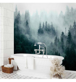 Fototapeet - Mountain Forest (Dark Green)