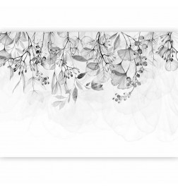 Mural de parede - Foggy Nature - Grey