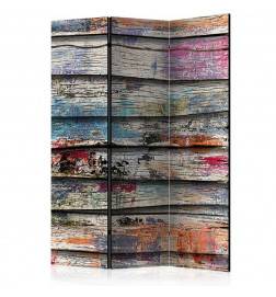 124,00 € Biombo - Colourful Wood [Room Dividers]