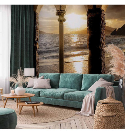 Fotomural - Castle on the beach