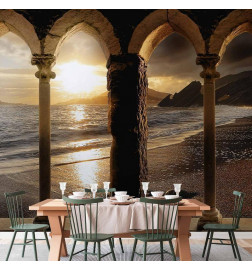 Carta da parati - Castle on the beach