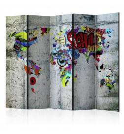 Biombo - Graffiti World [Room Dividers]