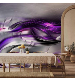 Carta da parati - Purple Swirls