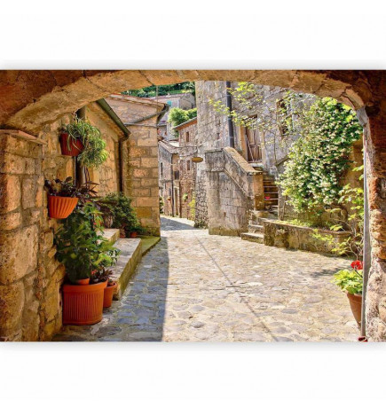 Fotomural - Provincial alley in Tuscany