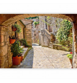 Fotobehang - Provincial alley in Tuscany