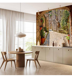 Mural de parede - Provincial alley in Tuscany