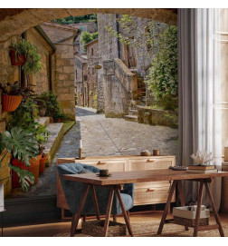 Fototapetti - Provincial alley in Tuscany