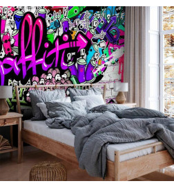 Fototapetti - Purple Graffiti
