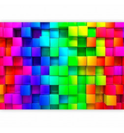 Mural de parede - Colourful Cubes