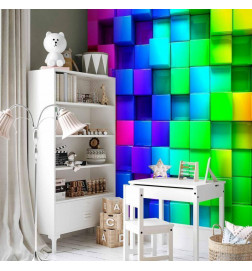 Fototapete - Colourful Cubes