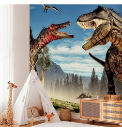 Papier peint - Fighting Dinosaurs