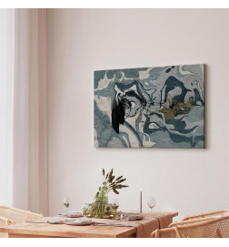 Canvas Print - Marbled Reflection (1 Part) Wide
