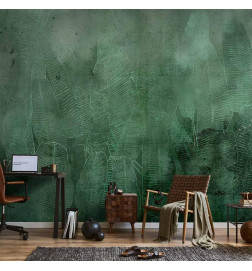 Fototapeet - Green Banana Leaves