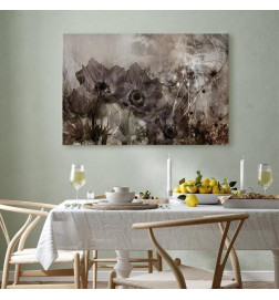 Paveikslas - Anemones in Sepia (1 Part) Wide